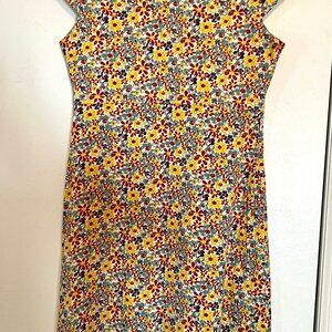 Toad&Co Rosemarie floral Cap Sleeve Dress (L)